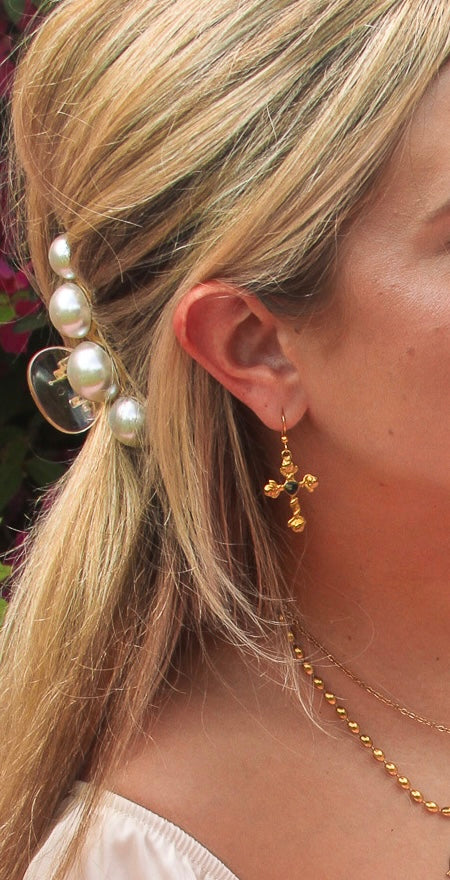 Dreamy Cross Earrings