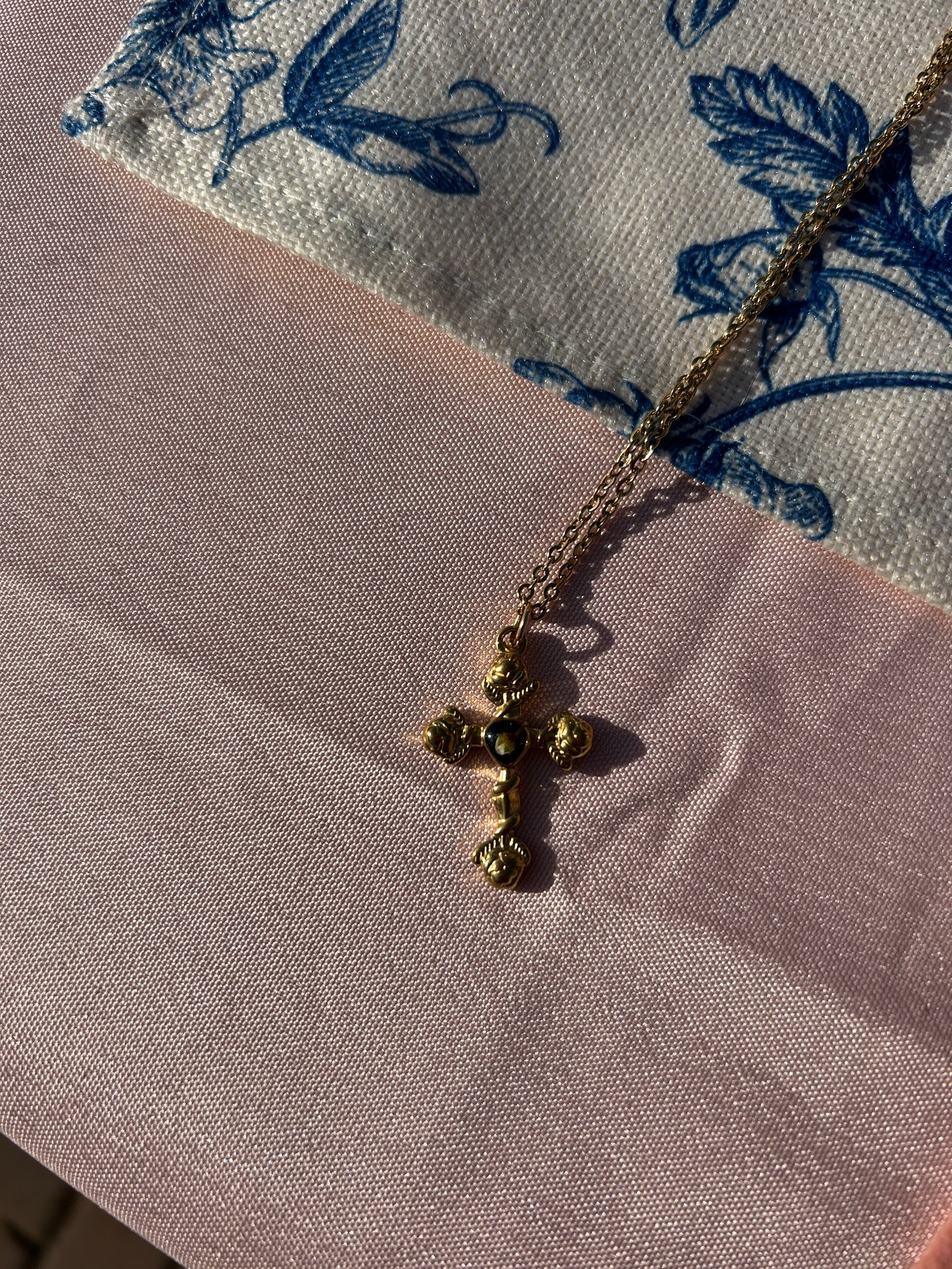 Small Cross Necklace