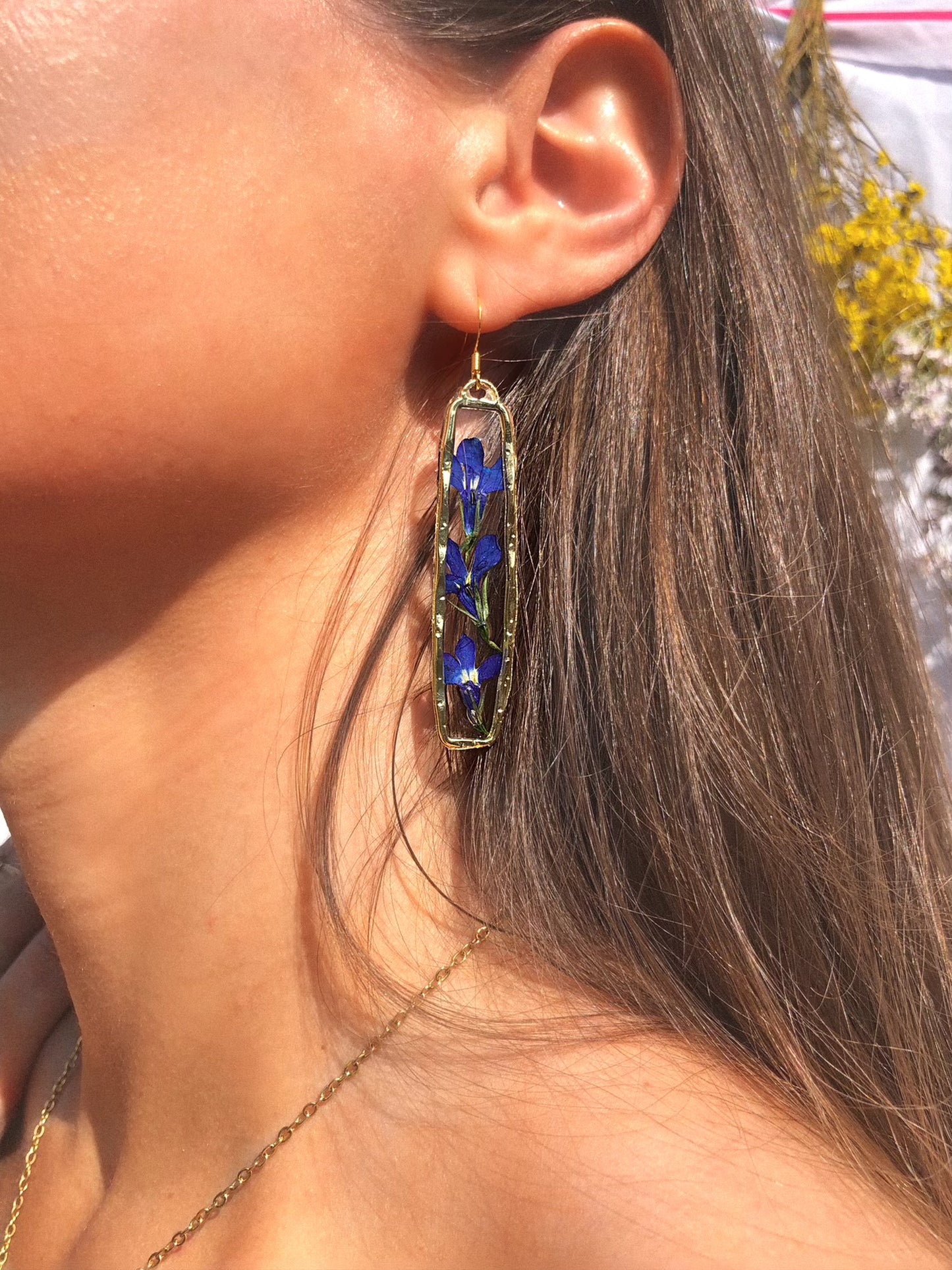Blue Bella Earrings