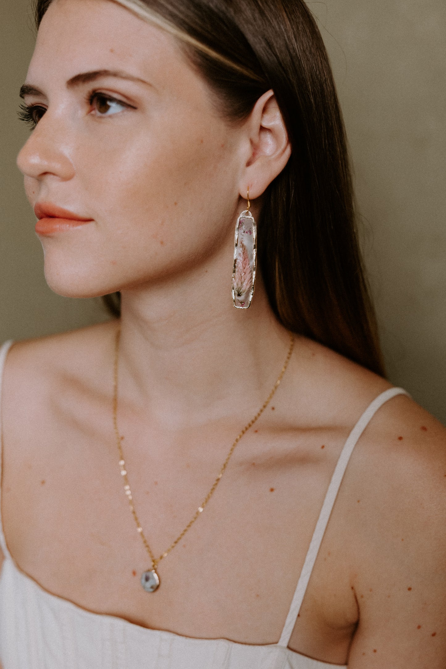 Celosia Flower Earrings