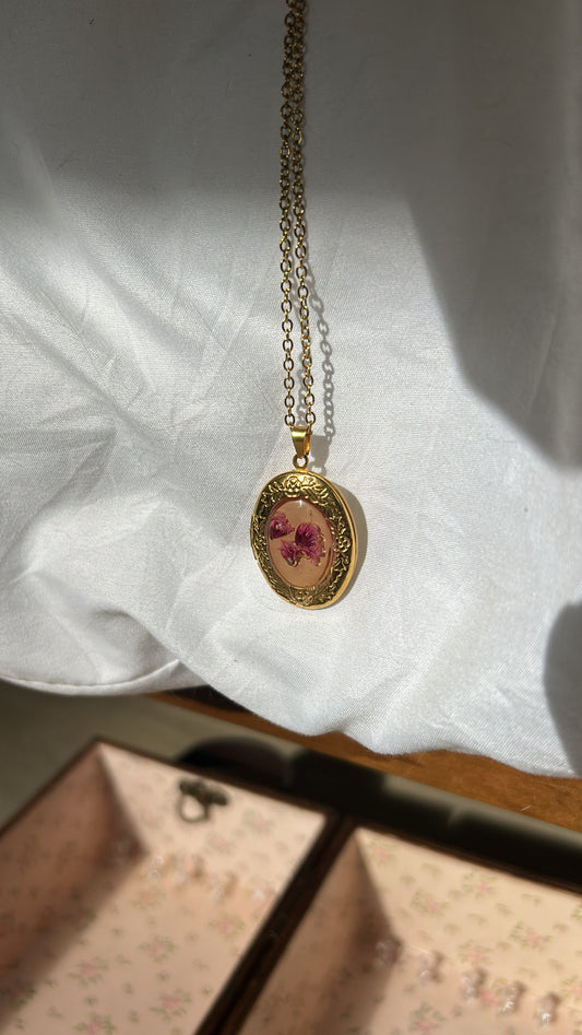 SeaLavender Locket