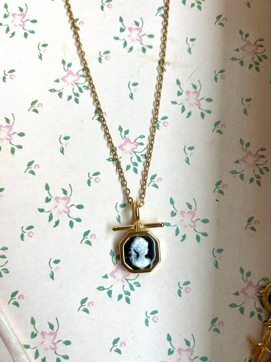 Cameo Box Necklace