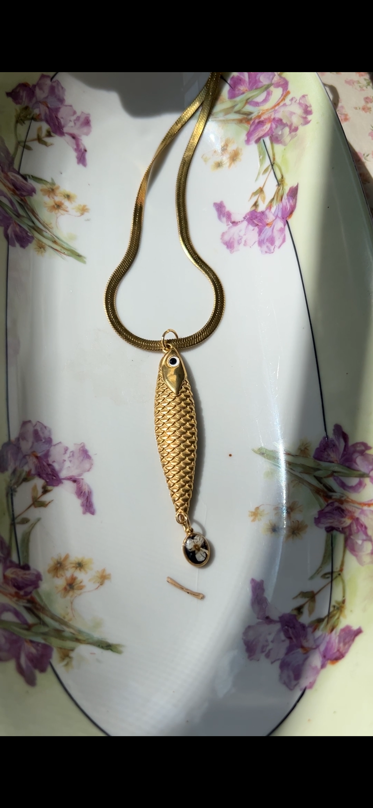 Large fish Necklace
