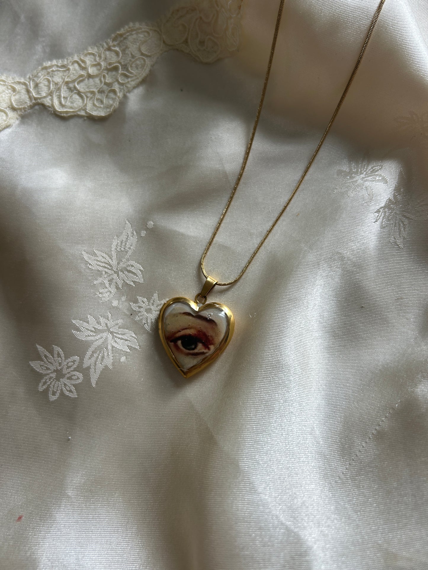 Heart Eye Locket