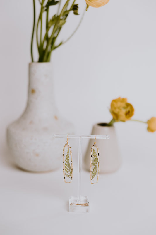 Baby Fern Earrings